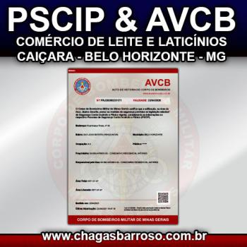 PSCIP & AVCB COMÉRCIO DE LEITE E LATICÍNIOS CAIÇARA - BELO HORIZONTE - MG